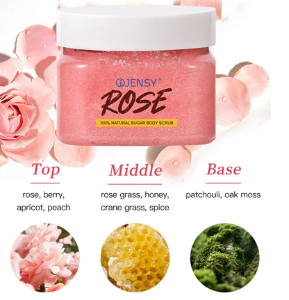Selia Rose Body Scrub – розов ексфолиант за копринено гладка кожа